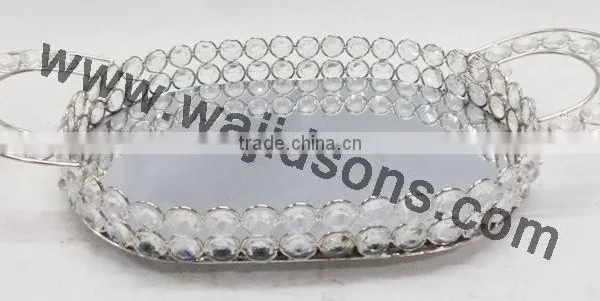 Home Decoration Nice Crystal Fruit Plate, Crystal Glass Fruit Tray photo-6