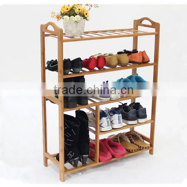 Easy to Assemble Bamboo Shoe Rack photo-2