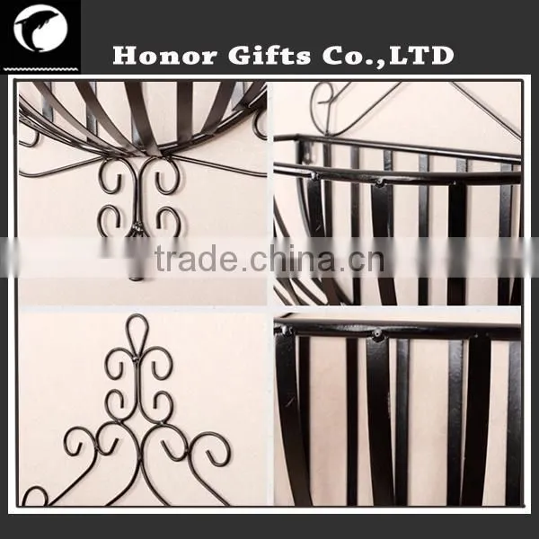 Metal Hanging Plant Stand European Flower Stand photo-3