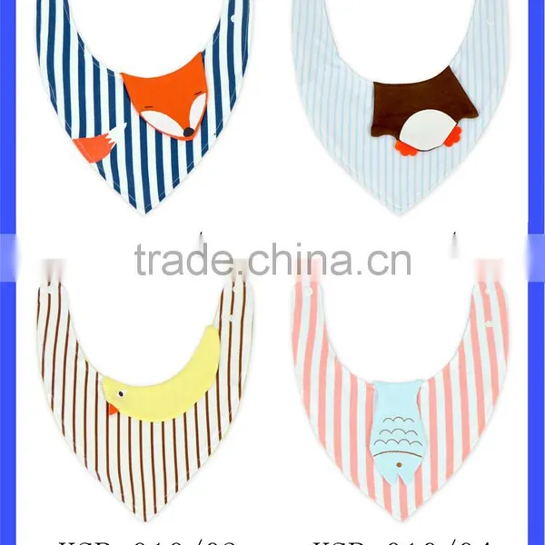 Snaps Back Adjustable Animal Patterns Bibs Baby Scarf Bib photo-6