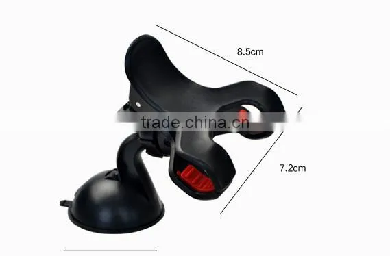 Suction Cup Car Mount Phone Holder Trestle With Plastic Clip for Photo photo-2