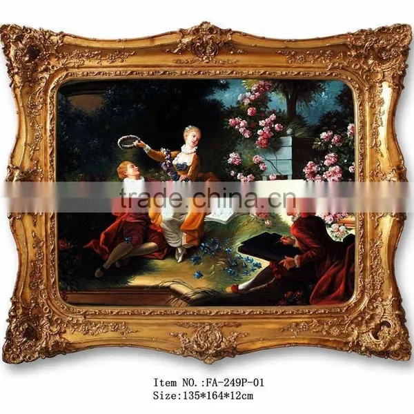 FA-249G-01 Leading Vintage Hand Oil Paintings for Decor photo-3