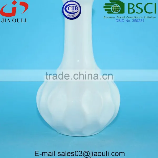 Wave Patterned Glazed Colors Cheap Ceramic Vases photo-3