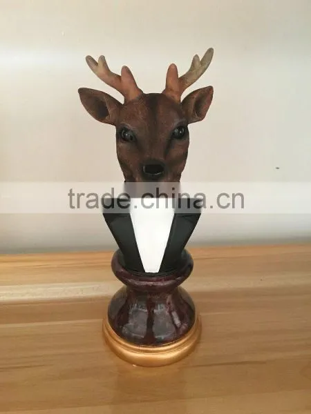 NEW Design Resin Candlestick Animal Shape Decorative Wax Candle photo-5
