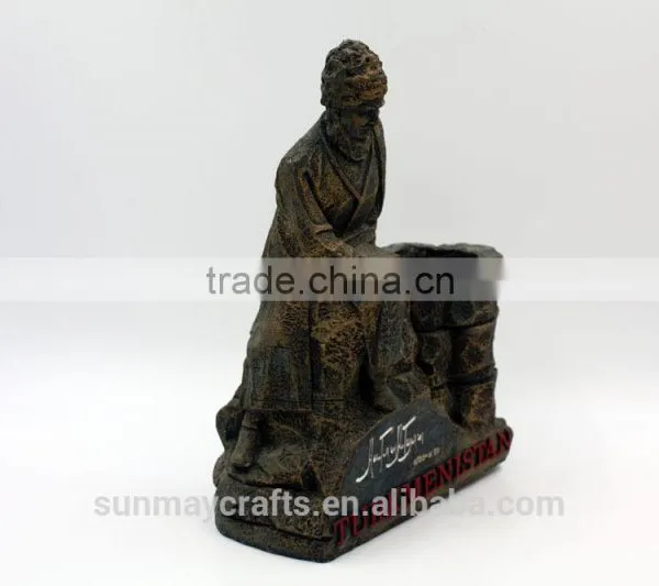 Wholesale Custom Resin TURKMENISTAN Statue Souvenir for Sale photo-3