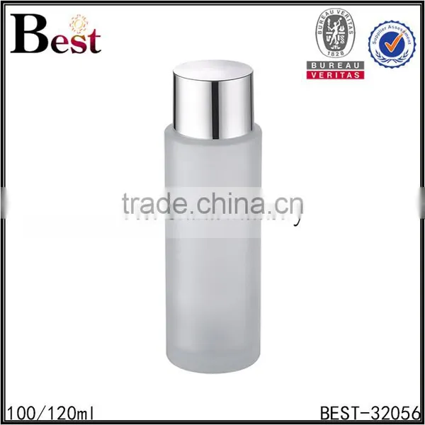 50ml 100ml 200ml Glass Bottle Cylinder Round Frosted 200ml Glass Bottle Size Cosmetir Toner 200ml Empty Glass Bottle photo-3