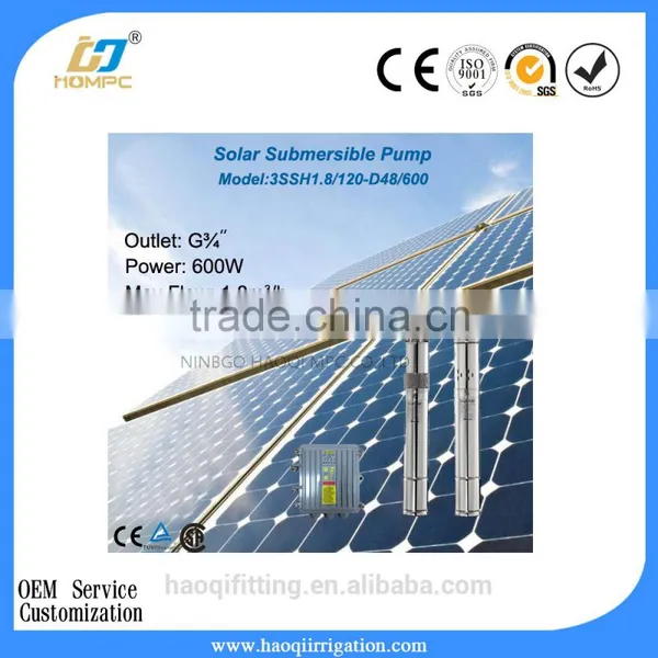 48V 3 Inch Submersible Pump Solar Powered Water Pump photo-2