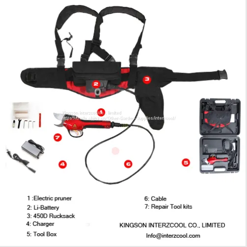 Kingson interzcool CE 43.2V электрический садовый триммер photo-2