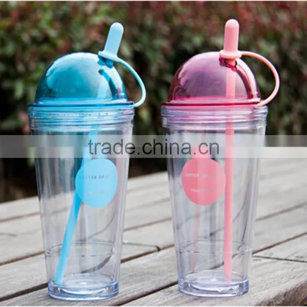 UCHOME High End Unique Promotional Popular Plastic Cup With Straw photo-2