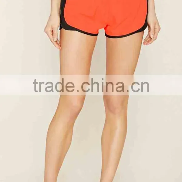 Sexy Shorts for Women Fashion Wholesale Hot Sport Wear Active Contrast-Trimmed Shorts Pants Plain Cotton High Quality photo-5