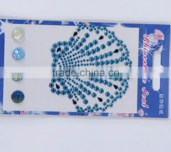 Crystal Diamond GEM Rhinestone Self Adhesive Sticker photo-2