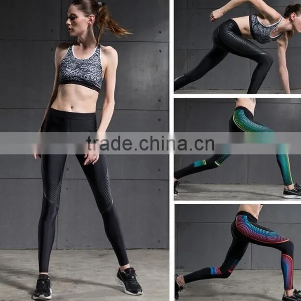 Zm31015a New Design Unisex Sport Fitness Yoga Wear Unique Fashion Legging Pants