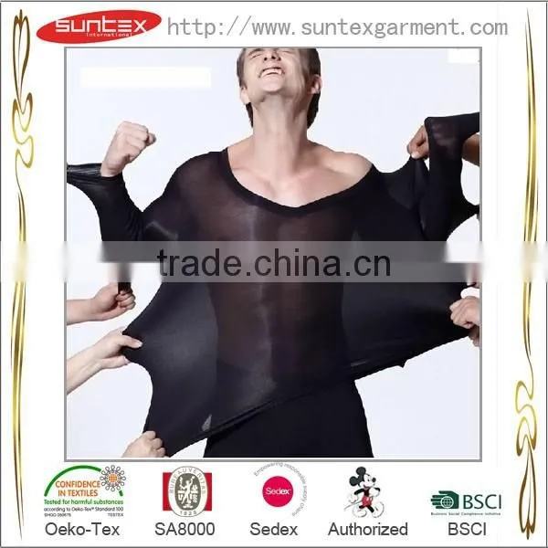 Suntex Plain Dyed Bamboo Thermal Underwear Heated photo-2