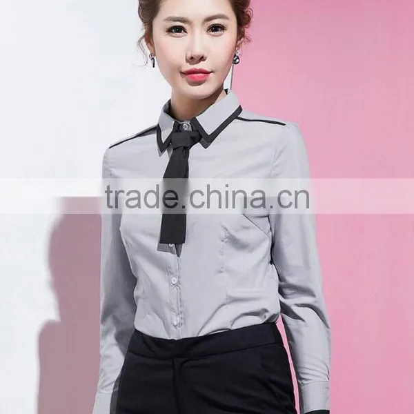 Custom Chantilly Factory Discount Latest Formal French New Style Mature Women Blouse photo-6