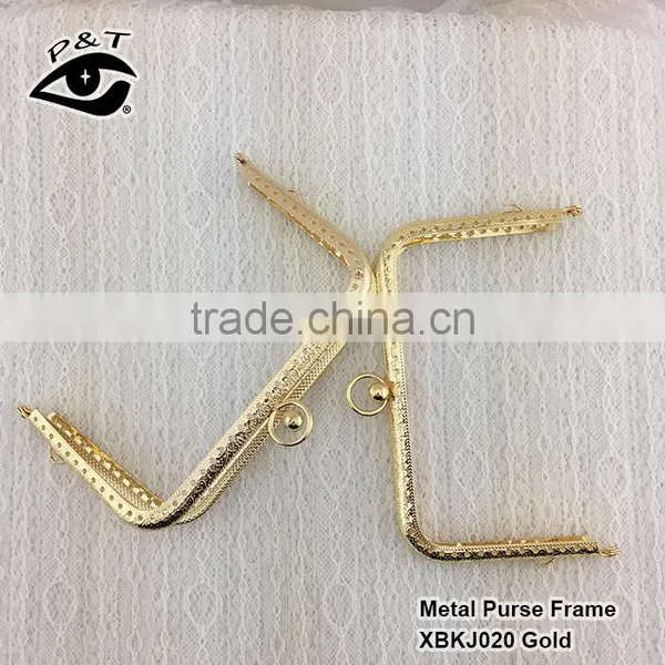 13x8cm Coin Purse Frame Rectangle Shape Metal Frames for Handbag photo-3