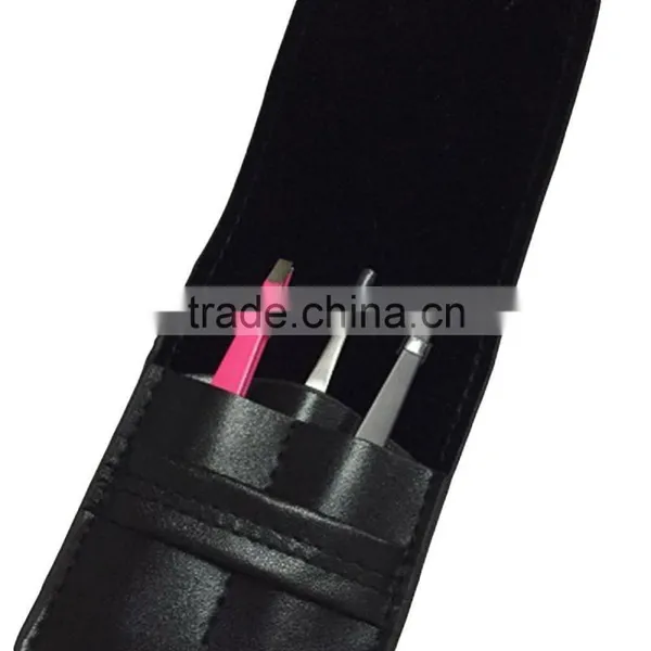 Professional Tweezers Set/ Slant Straight and Pointed Tweezers Set/ Eyebrow Tweezers Set photo-2