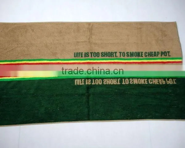 100 % Cotton Yarn Dyed Jacquard Gym Towels photo-4