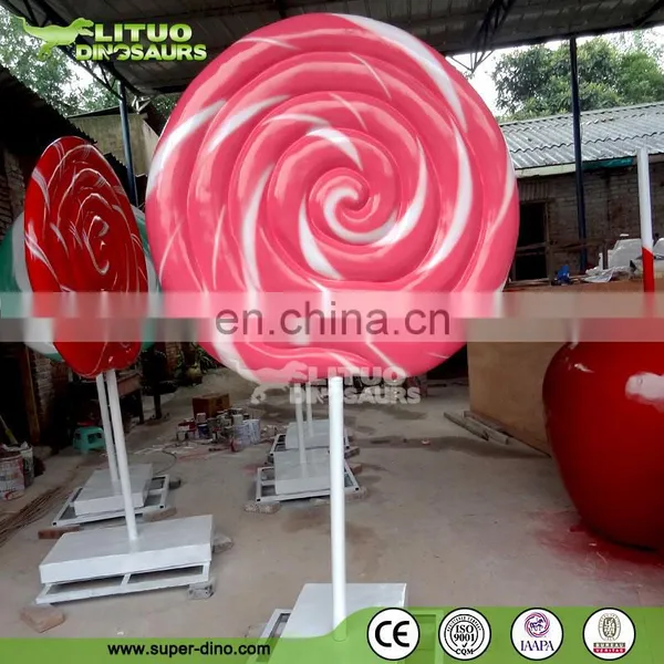 Gaint Size Resin Candy Statue Decoration photo-4