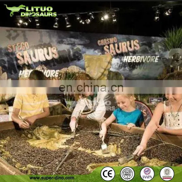 Science Game Digging Dinosaur