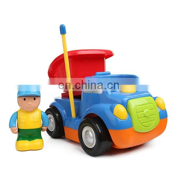 Cartoon 3 Channel Remote Control Car Toys Including Battery photo-4