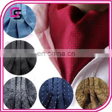 2016 Man New Fashion England Polyester Silk Shirt Collar Scarves