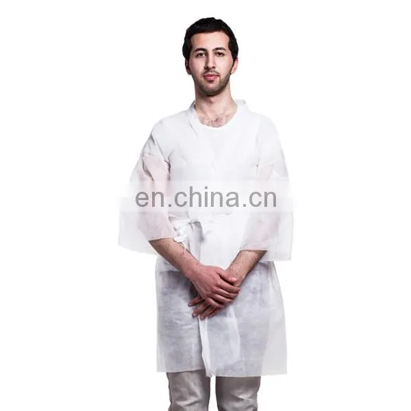 Disposable Non Woven Kimono Fro Beauty Spa and Salon/Disposable Spa Sauna Hot Spring Clothing/spa photo-2