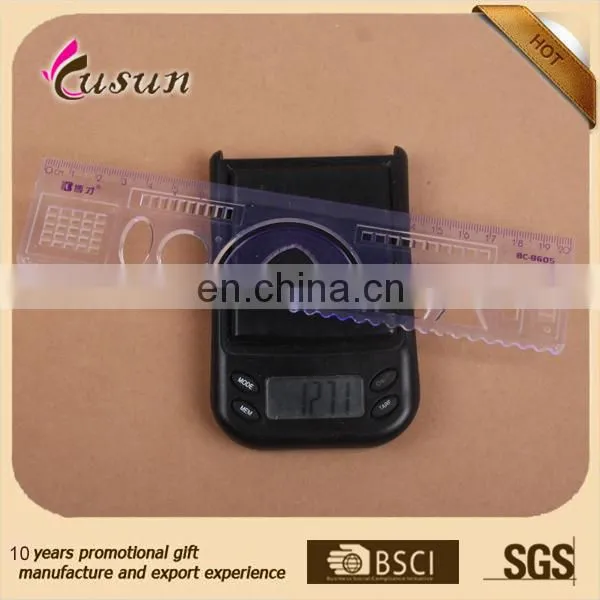 High Quality Plastic Straight Ruler With Protractor photo-4