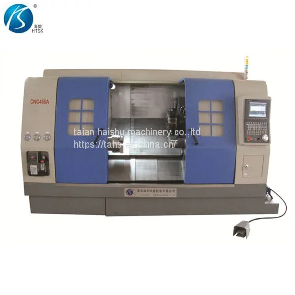 CNC450A ЧПУ Линейный направляющий наклонная станка с ЧПУ токарный центр