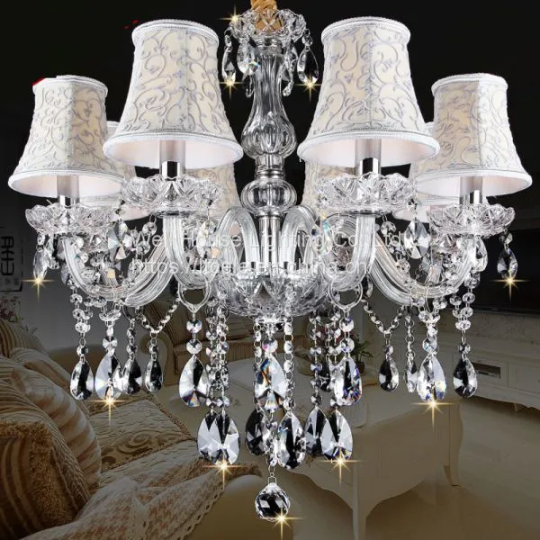 New Modern Led Crystal Chandeliers for Dining Room Kitchen Livingroom Bedroom K9 Crystal Lustres de Teto photo-4