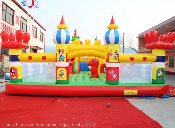 Giant Commercial Disney Playground Inflatable Bounce House for Sale photo-2