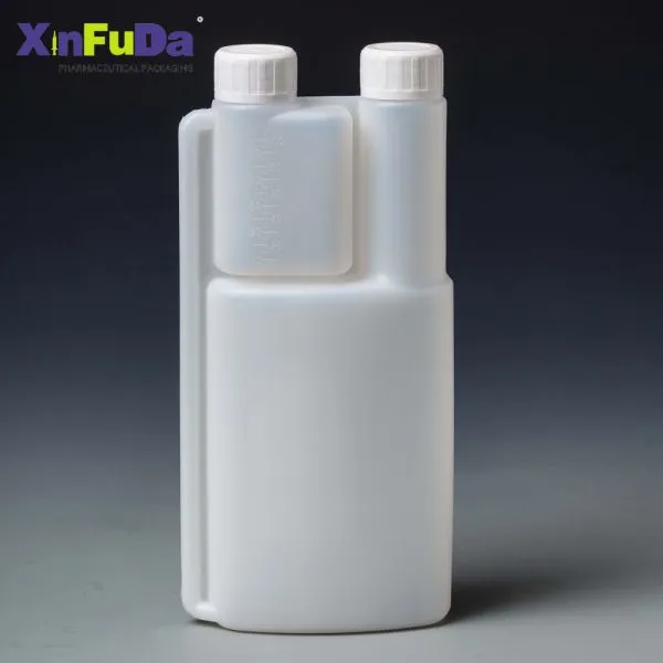 Twin Neck 500ml Plastic Dosing Bottle