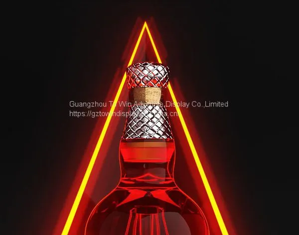 Chivas Wine Bottle Stand Display,liquor Glorified Luminous LED Display photo-3