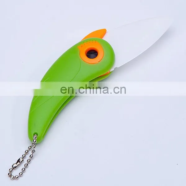 Wholesale Bird Shaped Creative Kitchen Gadgets Bird Kitchen Ceramic Knife Food Fruit Vegetable Gadgets photo-3