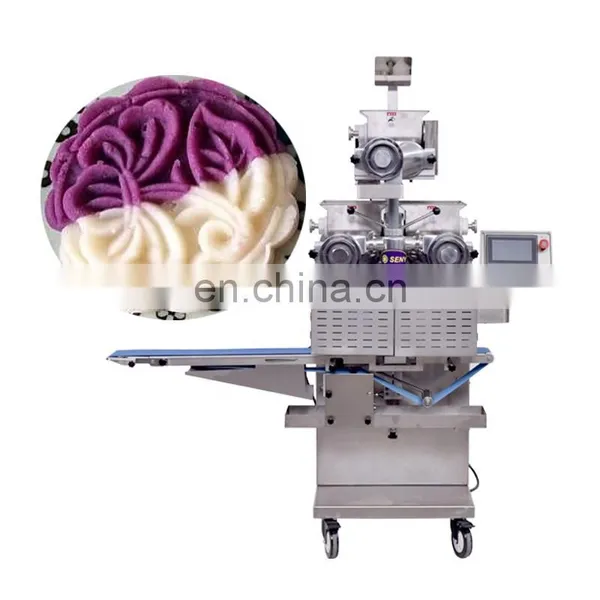 Chocolate Filled Biscuit Mooncake Machine For Sale photo-2