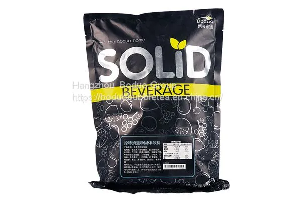 Taro Flavored Powder Boduo Bubble Tea Raw Material China Supplier Factory photo-2