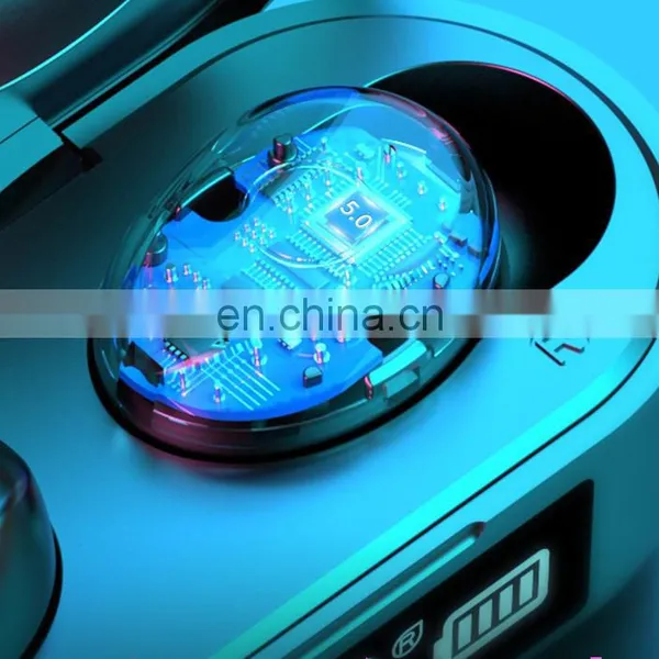 Hot Style F9-6 Bluetooth Headset 5.0 Mini Touch Digital Display Battery Display Sport Headset TWS Headset photo-7