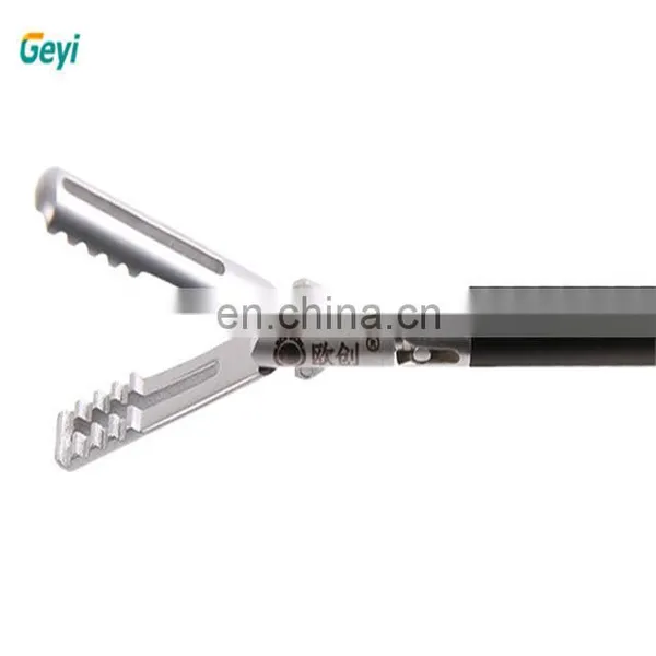 Geyi Autoclavable Laparoscopic Surgical Instruments Endo(lap) Clinch Fenestrated Grasper photo-2