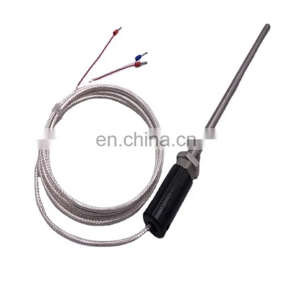 Certificate Dia 6x200mm Pt100 Temperature Sensor With 2-wire photo-2