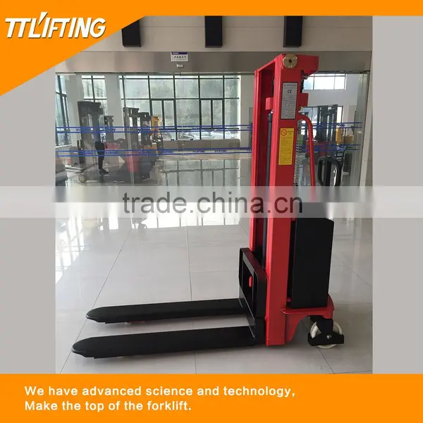 2015 Hot Sale Hight Quality Semi Electric Stacker With After Sale Services photo-2
