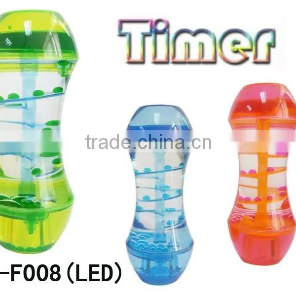 Wholesale Acrylic Sand Hourglass Liquid Oil Timer photo-3
