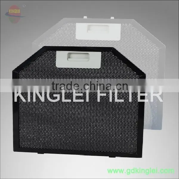 European Range Hood Filter Aluminum Frame and Meshes Plastic Lock Button photo-5