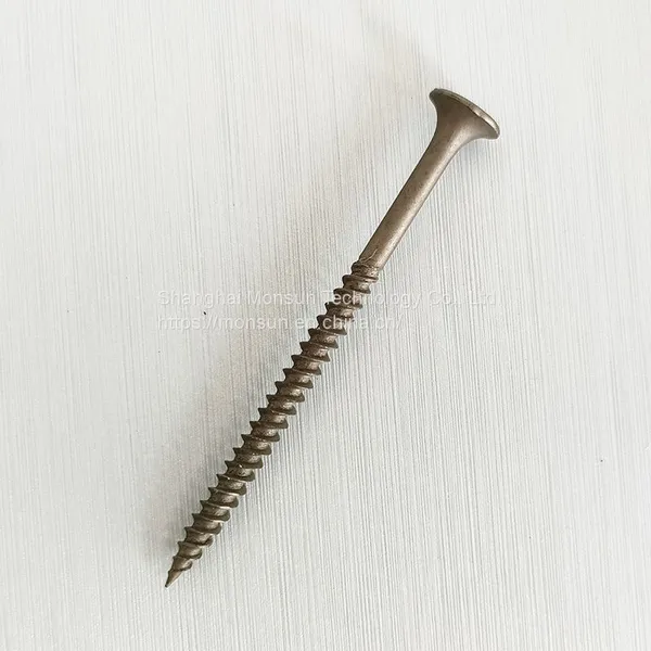 PHILLIPS Deck Screws Timber Screws Bugle Head Flat Head China Factory Gray C1022 Fasteners photo-3