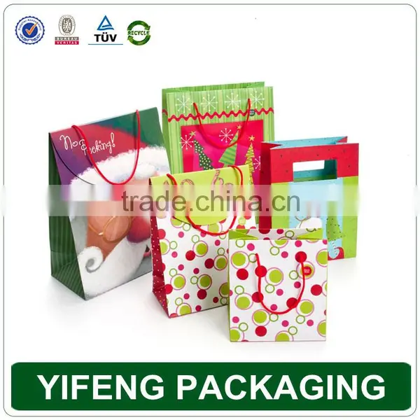 Customised Fancy Famous Brand Coated Paper Bags for Gift photo-5