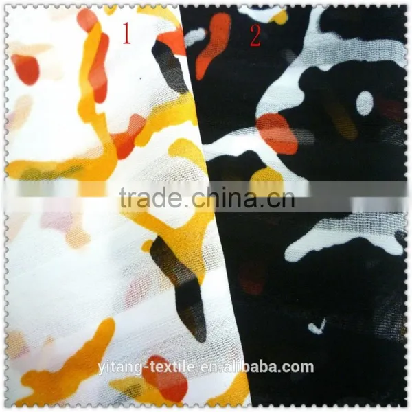 Printed Polyester Chiffon Fabric photo-3