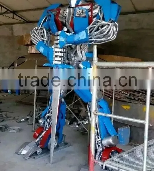 Iron Sculpture Sentinel Prime Cast Iron Western Decor photo-4