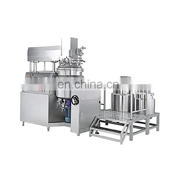 Vacuum Emulsifier And Homogenizer Cosmetic Cream Manufacturing Vessel photo-2