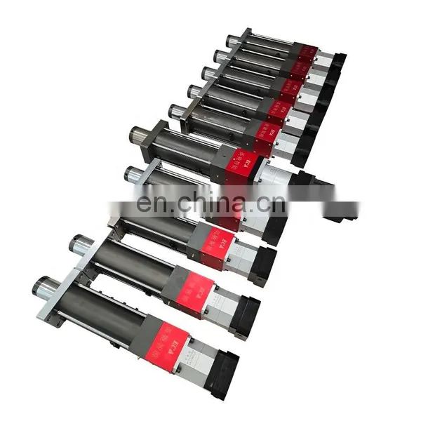 2 Ton 12 Volt IE2 IE3 Electric Telescopic Cylinder Compact Portable Ball Screw Industrial Servo Electric Cylinder for Sale