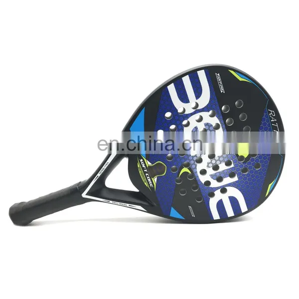 Custom 38mm Thickness EVA Carbon Fiber 3K Paddle Racket photo-2