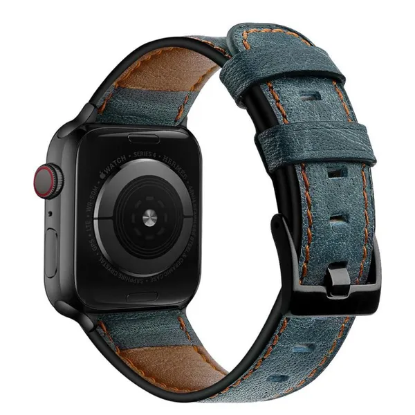Strap For Apple Watch Bands Leather 38mm 44mm 40mm 42mm Replacement Genuine Leather Bands For Iwatch Bands photo-5