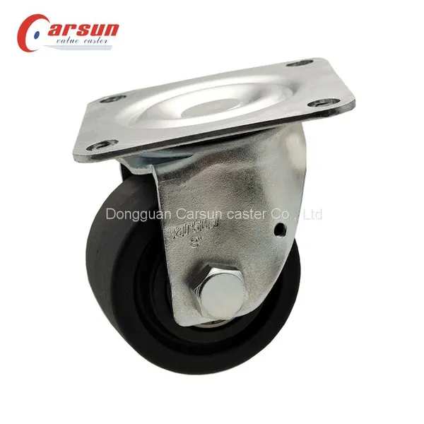 Customized Low Center of Gravity Casters 3 Inch Japanese Strong Nylon Conductive Casters Swivel Caster Wheels photo-3